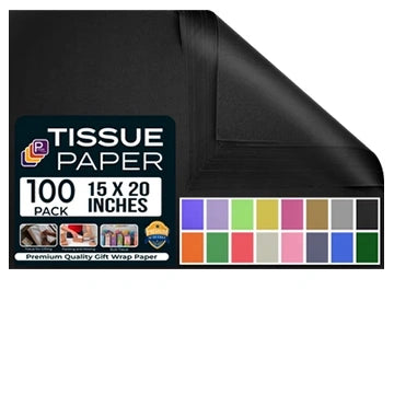 Gift Tissue Paper for Gift Bags – Pack of 5 (500 Sheets) | Bulk Tissue for Crafts, Packing, Birthday & Party Décor