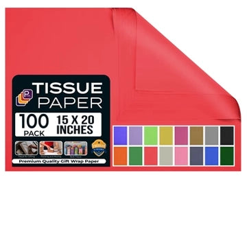 Red Tissue Paper for Gift Bags