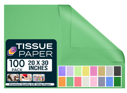 Green Gift Tissue Paper for Gift Bags Gift Wrapping Paper for Christmas