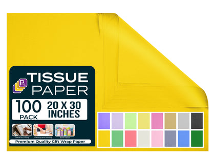 Yellow Tissue Paper for Gift Bags