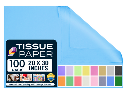 Blue Gift Tissue Paper for Gift Bags Gift Wrapping Paper