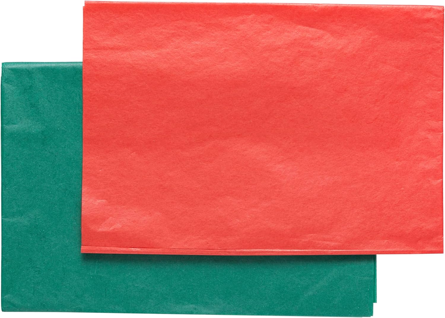 Christmas Tissue Paper - 30 Sheets of Red and Green Tissue Paper (20x26 inch) for Gift Bags, Wrapping, Crafts | Christmas Wrapping Essentials