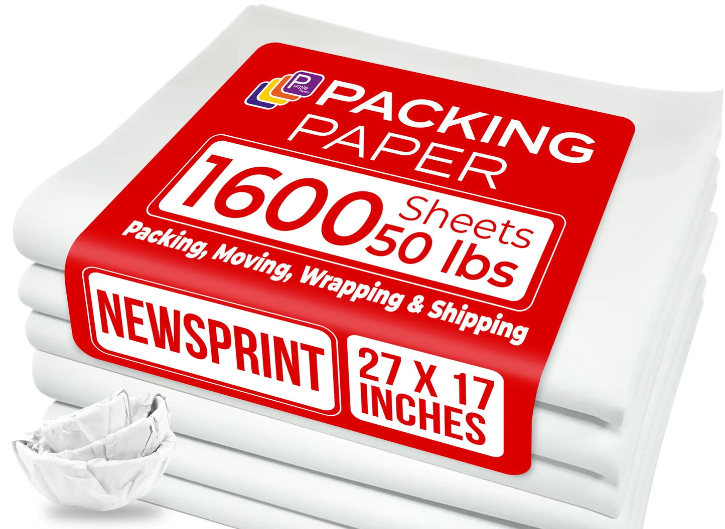 White Packing Paper for Moving