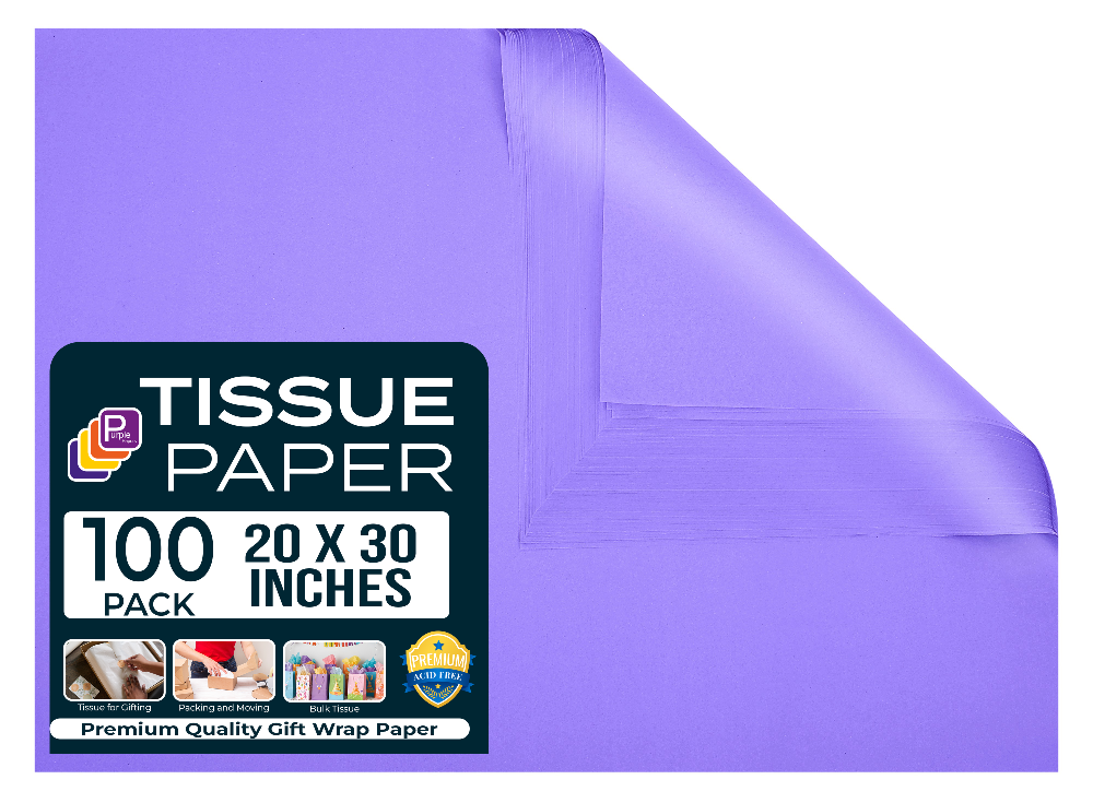 Purple Gift Tissue Paper for Gift Bags Gift Wrapping Paper