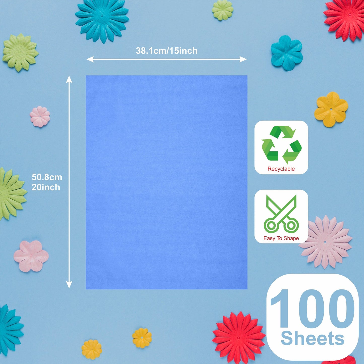 Blue Gift Tissue Paper for Gift Bags