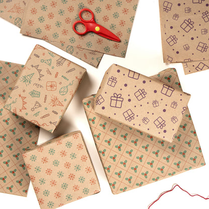 Brown Wrapping Paper for Gifts Christmas Gift Wrapping Paper