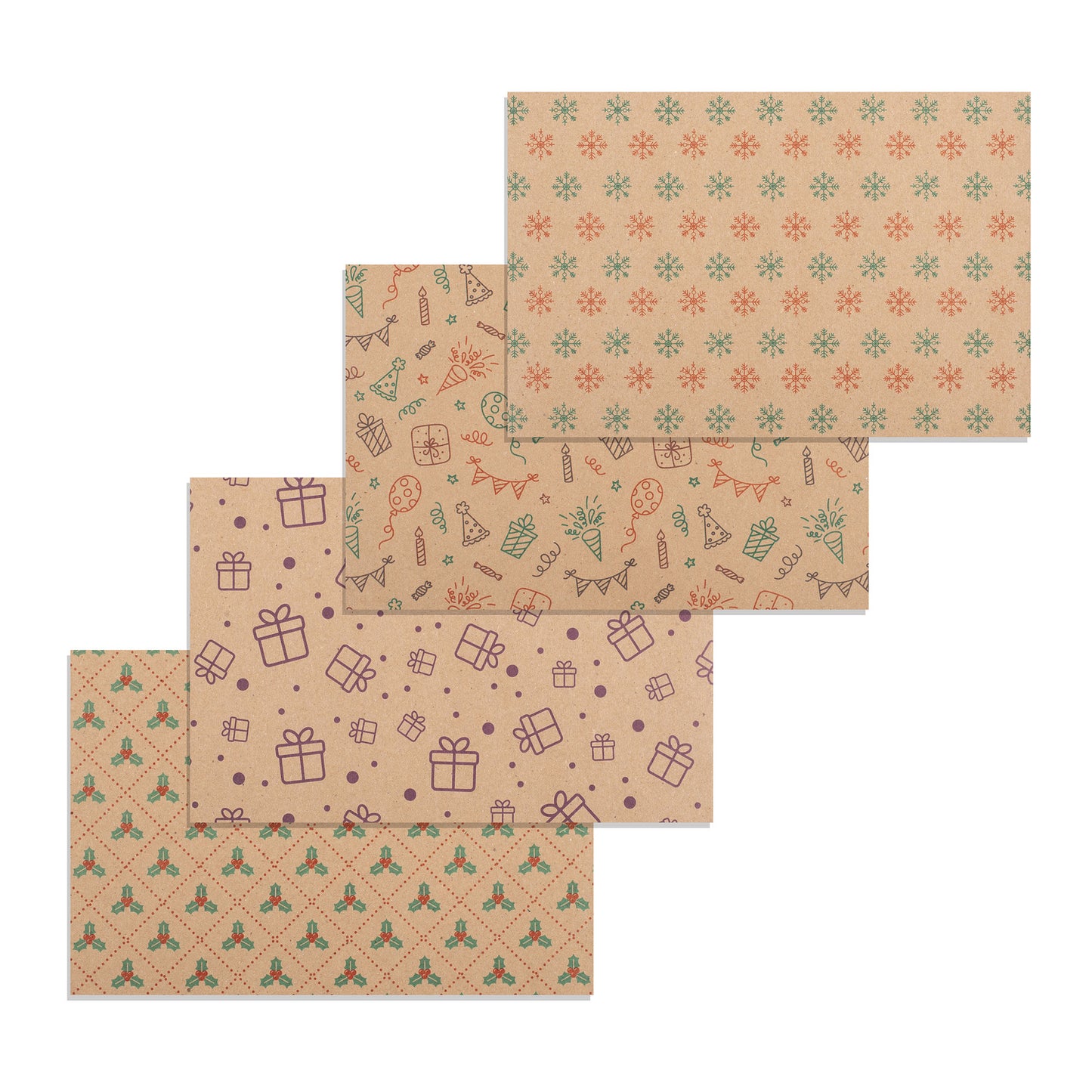 Brown Wrapping Paper for Gifts Christmas Gift Wrapping Paper