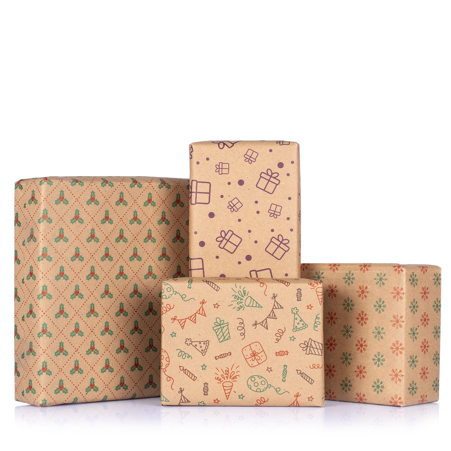 Brown Wrapping Paper for Gifts Christmas Gift Wrapping Paper