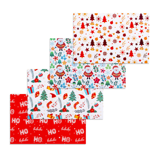 Christmas Gift Wrapping Paper Red Gift Wrap Paper Santa Wrapping Paper Wrap Gift Xmas