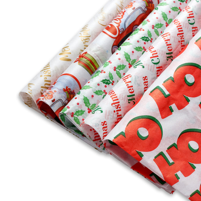 christmas tissue paper for gift wrapping