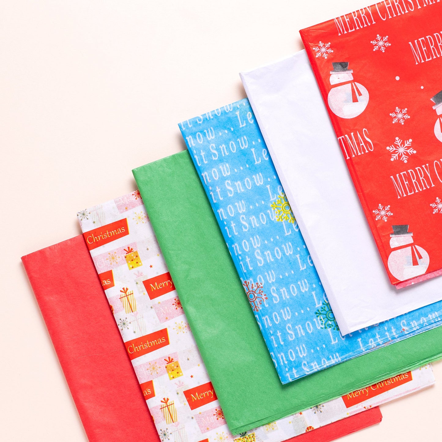 Christmas Wrapping Paper Holiday Tissue Paper