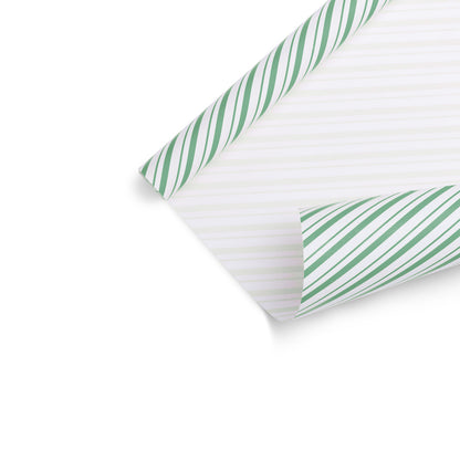 green stripe gift wrapping paper for gifts holiday gift wrap