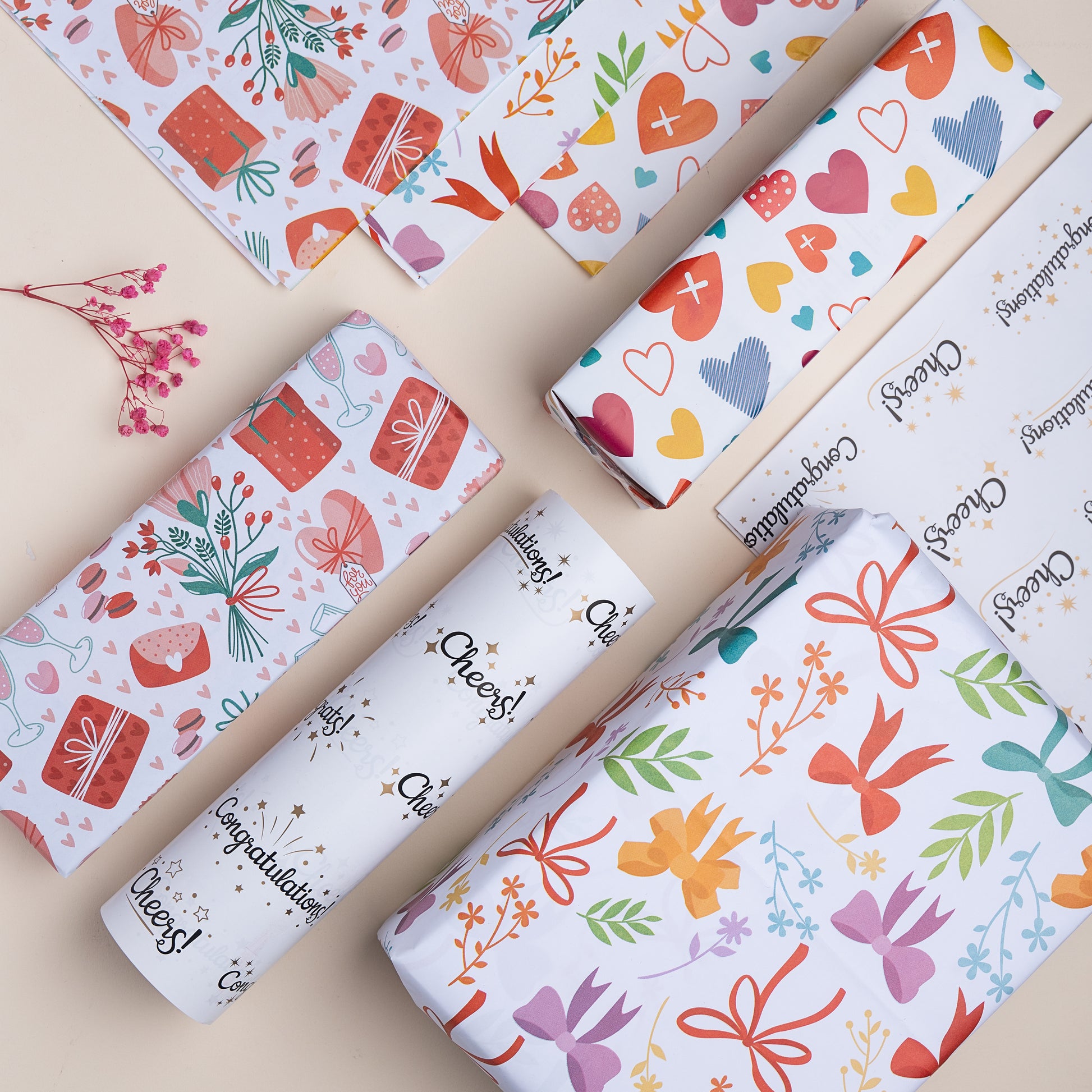 Celebration Gift Wrapping Paper