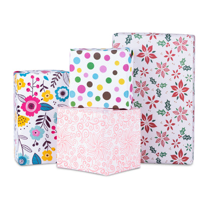 Floral Gift Wrapping Paper