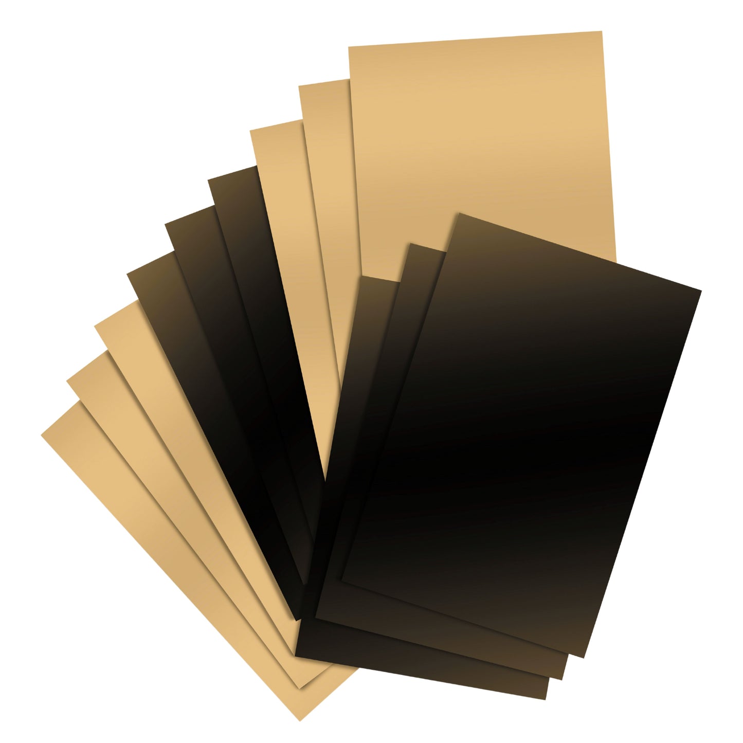 Gold and Black Gift Wrapping Paper