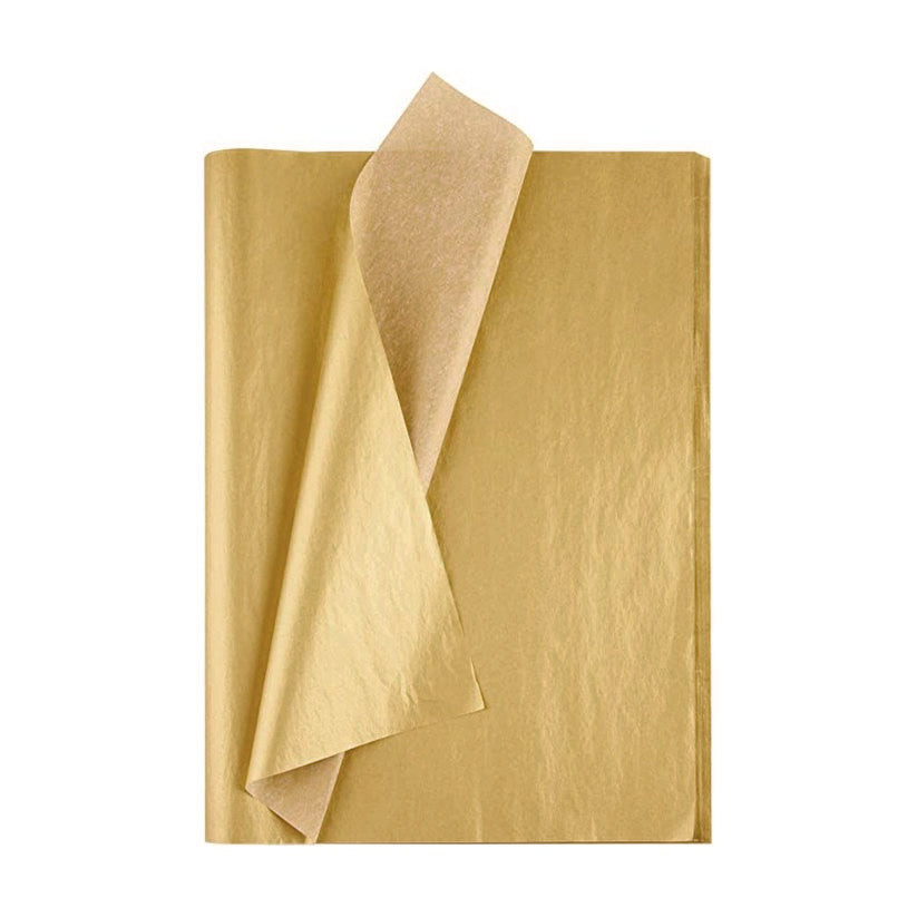 gold tissue paper for gift bags, luxury gift wrapping, baby shower