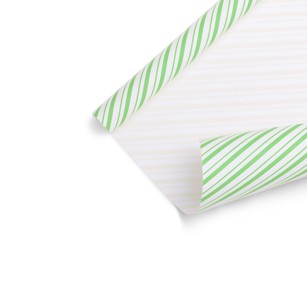 lime stripe gift wrapping paper for gifts holiday gift wrap