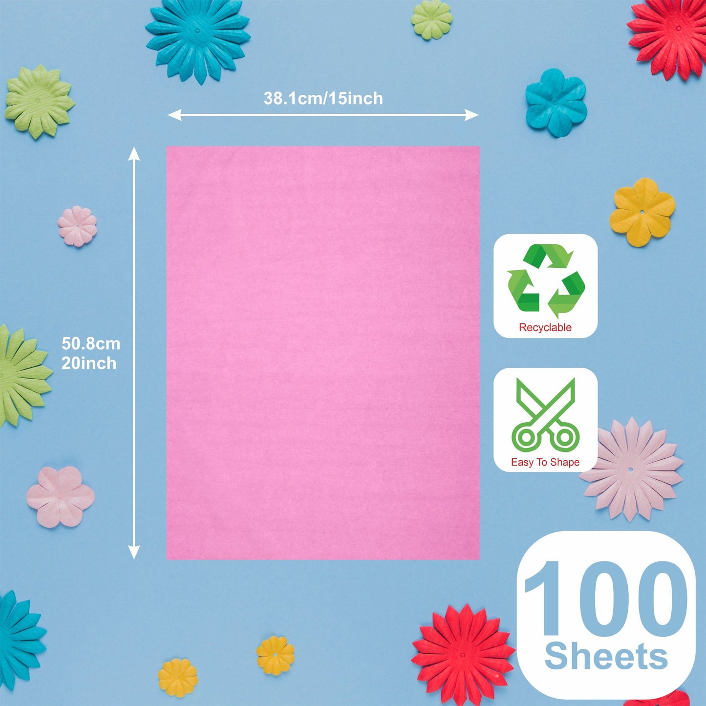 Pink Tissue Paper for Gift Bags