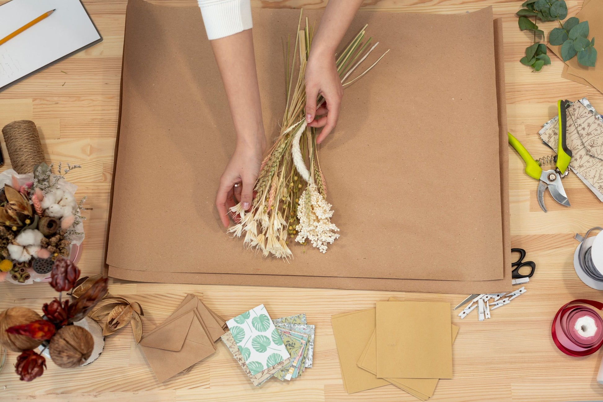 Brown Kraft Wrapping Paper