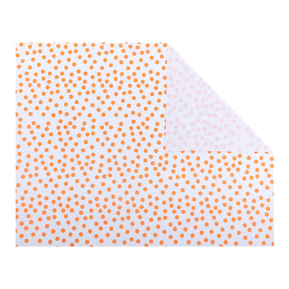 Orange Polka Dot Gift Wrapping Paper for Gifts Gift Wrap