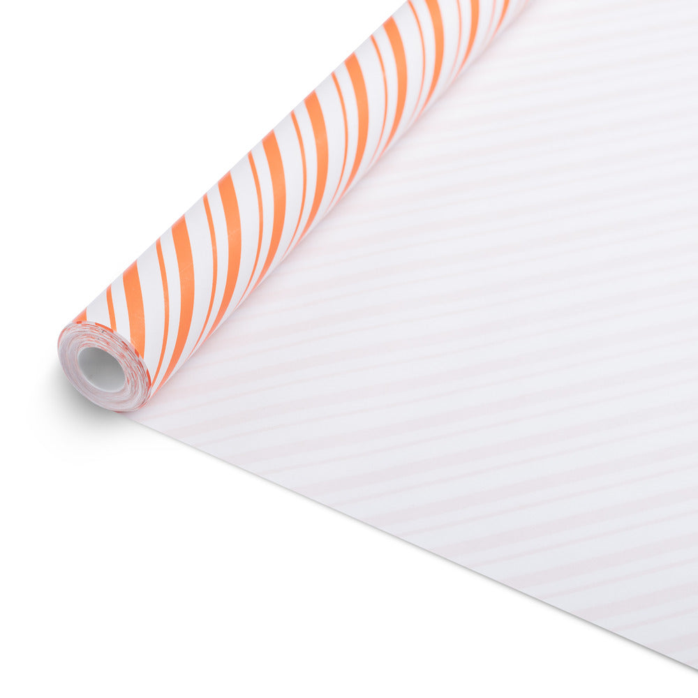 orange stripe gift wrapping paper for gifts holiday gift wrap