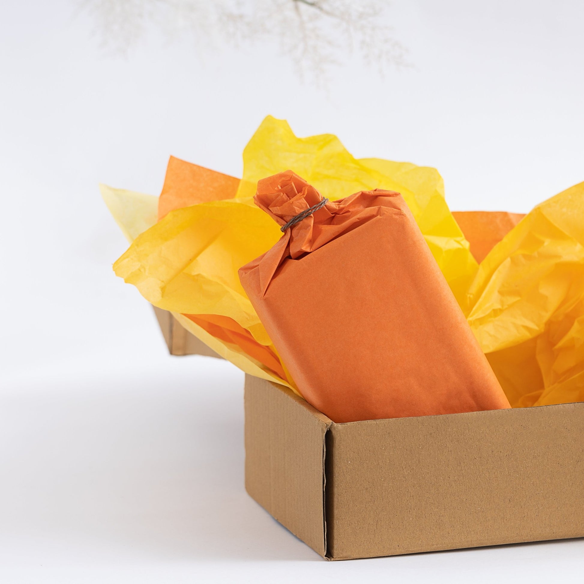 Orange Tissue Paper for Gift Bags