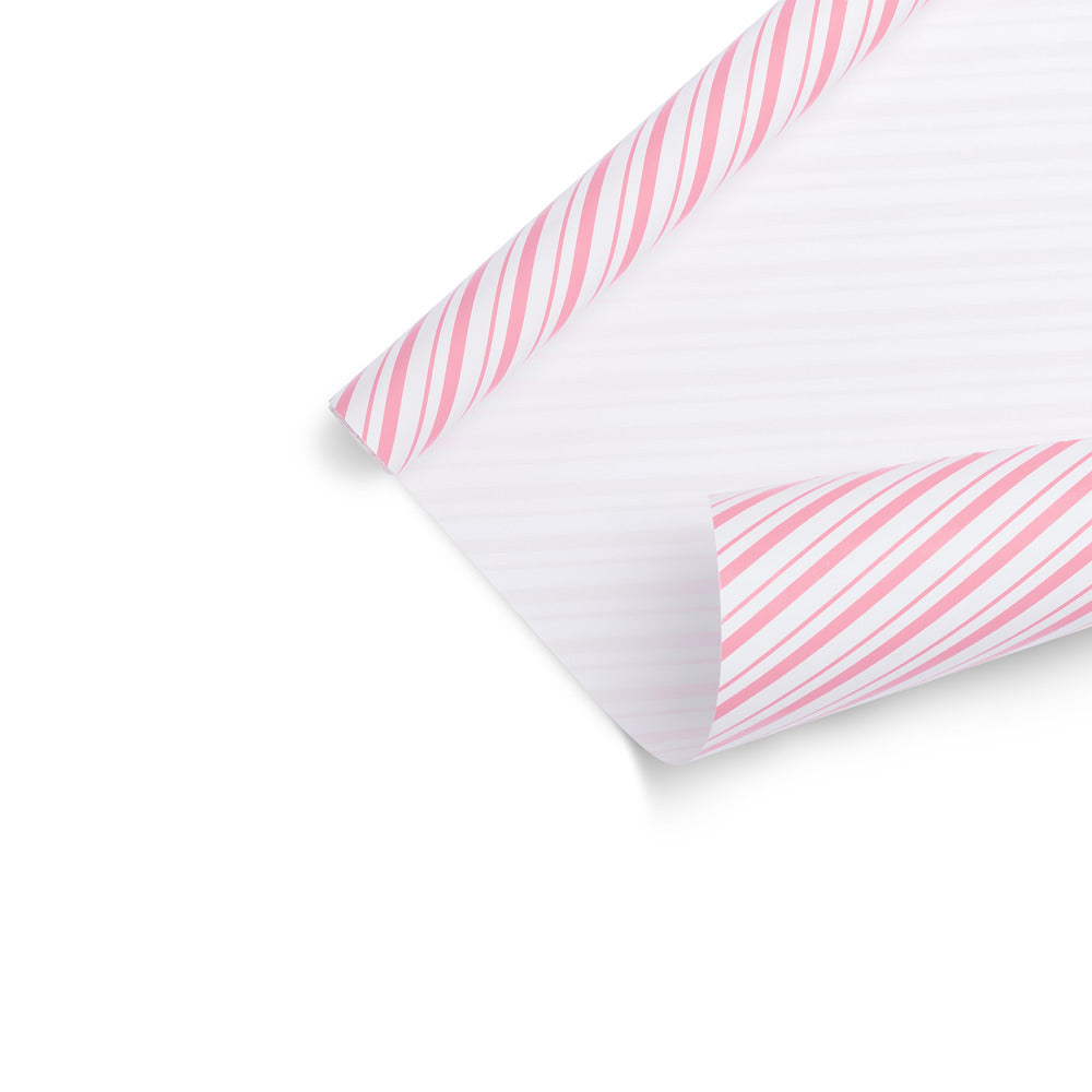 pink stripe gift wrapping paper for gifts holiday gift wrap