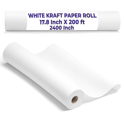 white kraft paper roll for art and crafts, packing