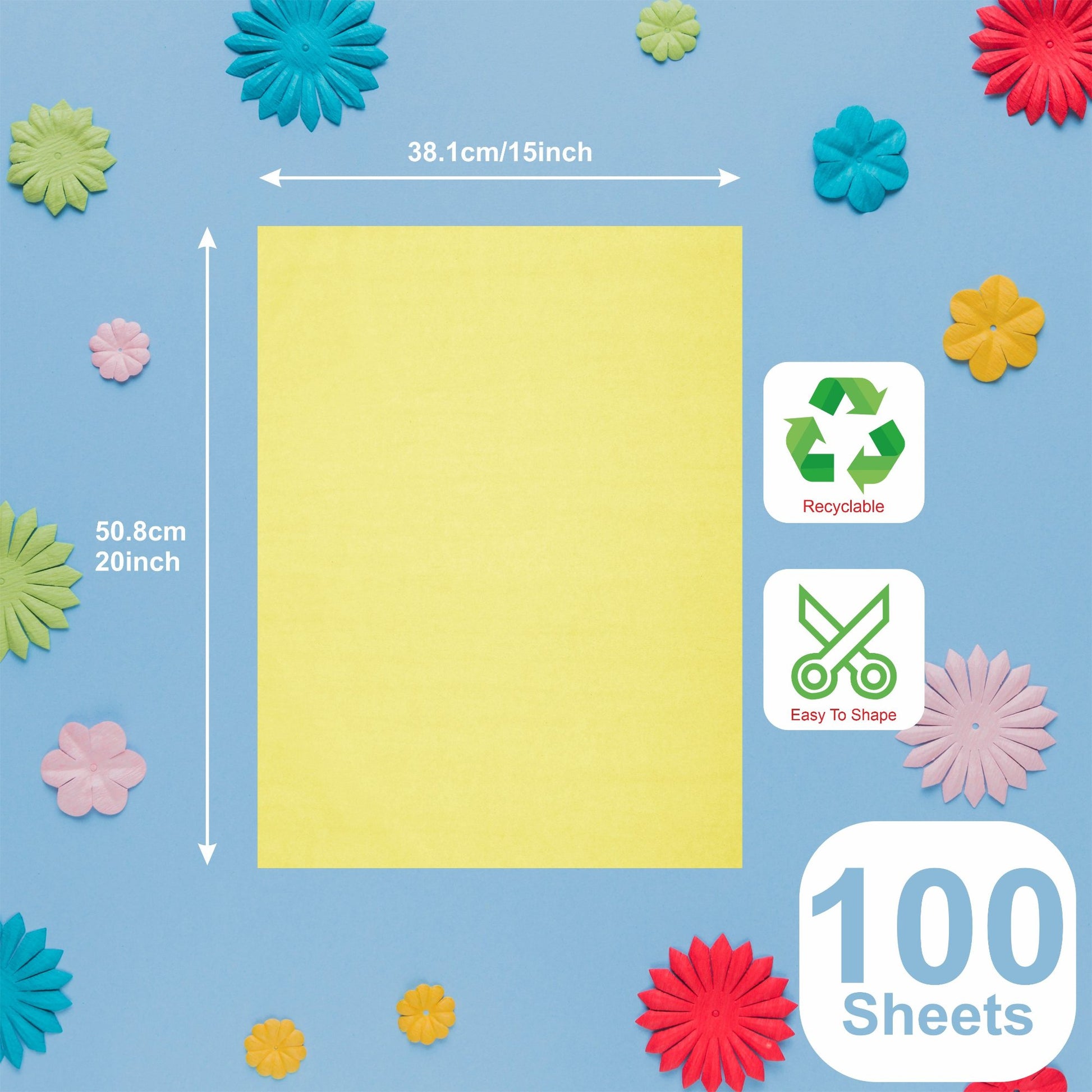 Yellow Gift Tissue Paper for Gift ags